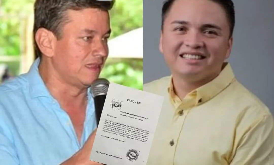 Amenaza a lideres políticos.