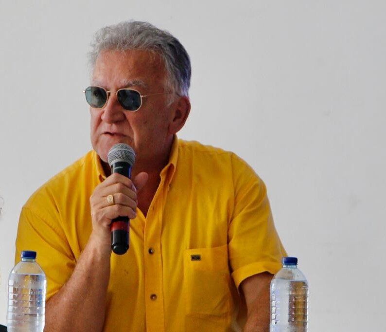 El Superintendente de Servicios Públicos, Dagoberto Quiroga, durante su visita en Barranquilla./Superservicios