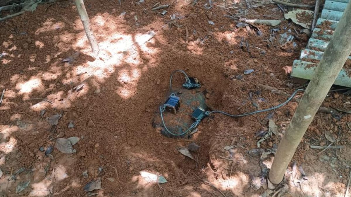 Ejército ubicó una carga explosiva con la que pretendían atentar contra la fuerza pública