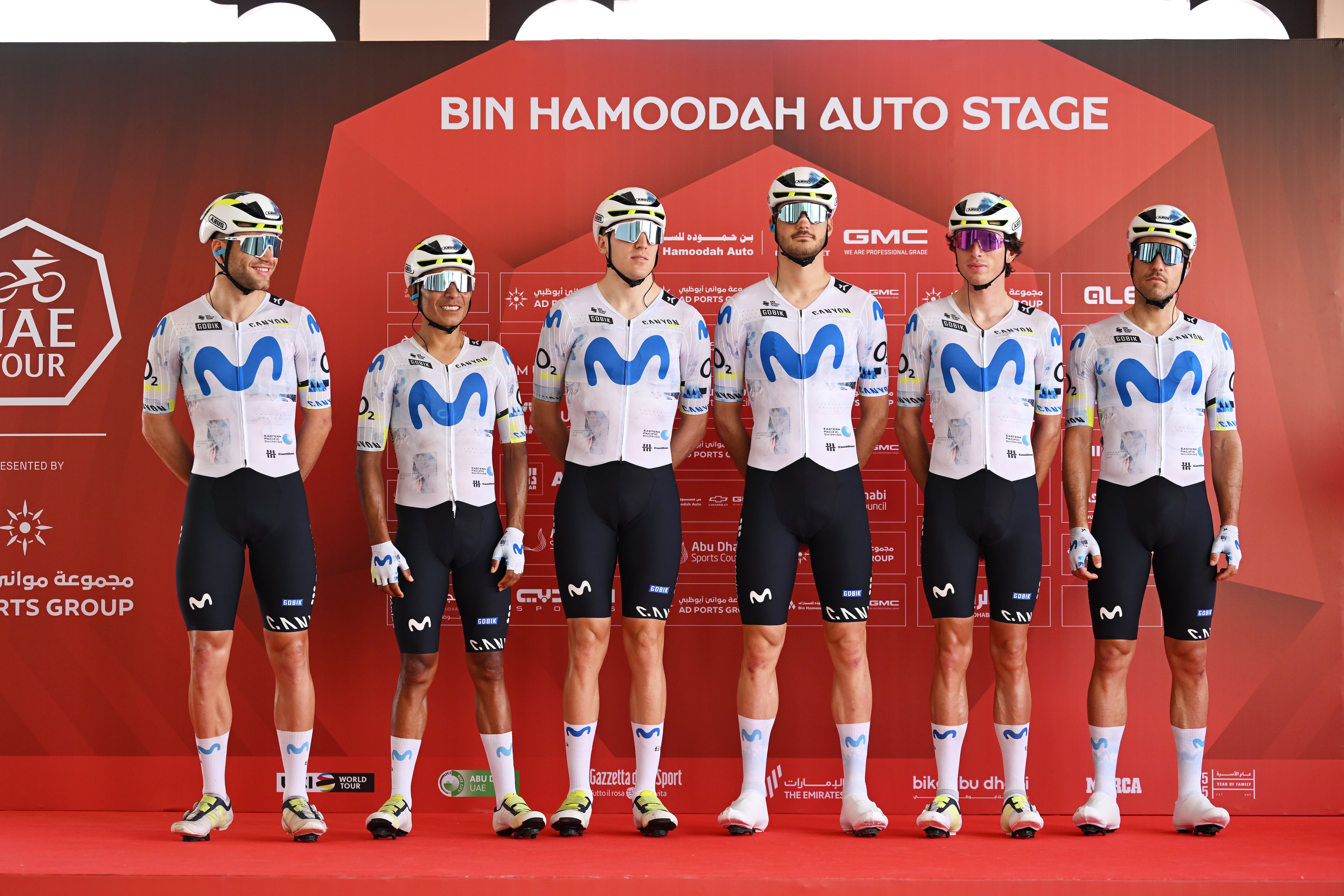 Nairo Quintana es uno de los líderes del Movistar Team en el Tour de los Emiratos Árabes Unidos. (Photo by Tim de Waele/Getty Images)