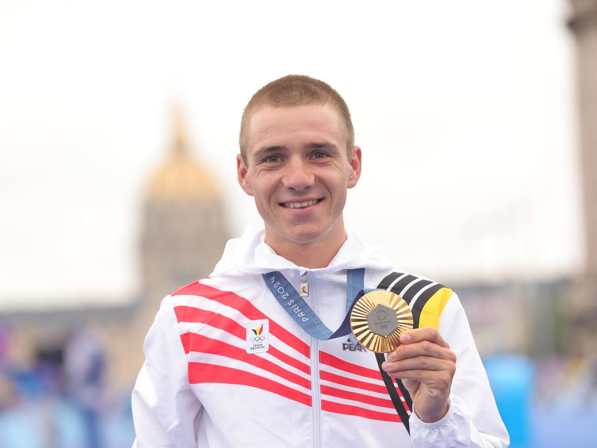 Remco Evenepoel gana el oro olímpico en la contrarreloj individual