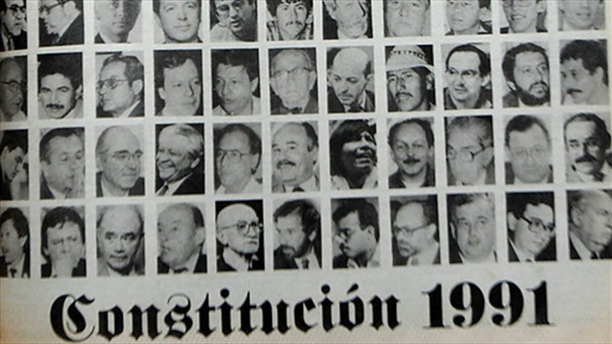 Exconstituyentes del 91 criticaron la propuesta de un cambio en la Constitución