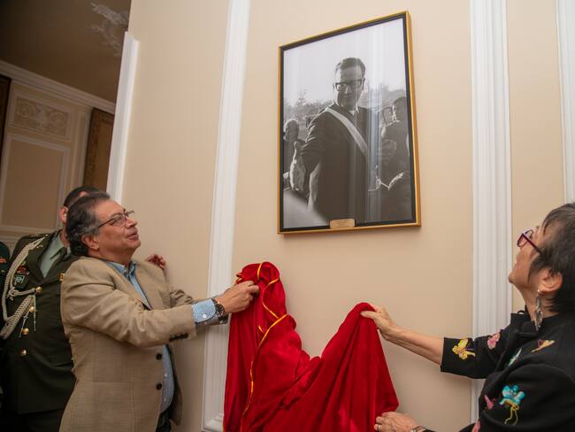 Retrato de Salvador Allende. Foto: Presidencia de la República.