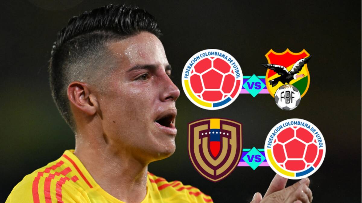¿Cuándo jugará Colombia contra Bolivia y Venezuela? Conmebol confirma programación de Eliminatorias