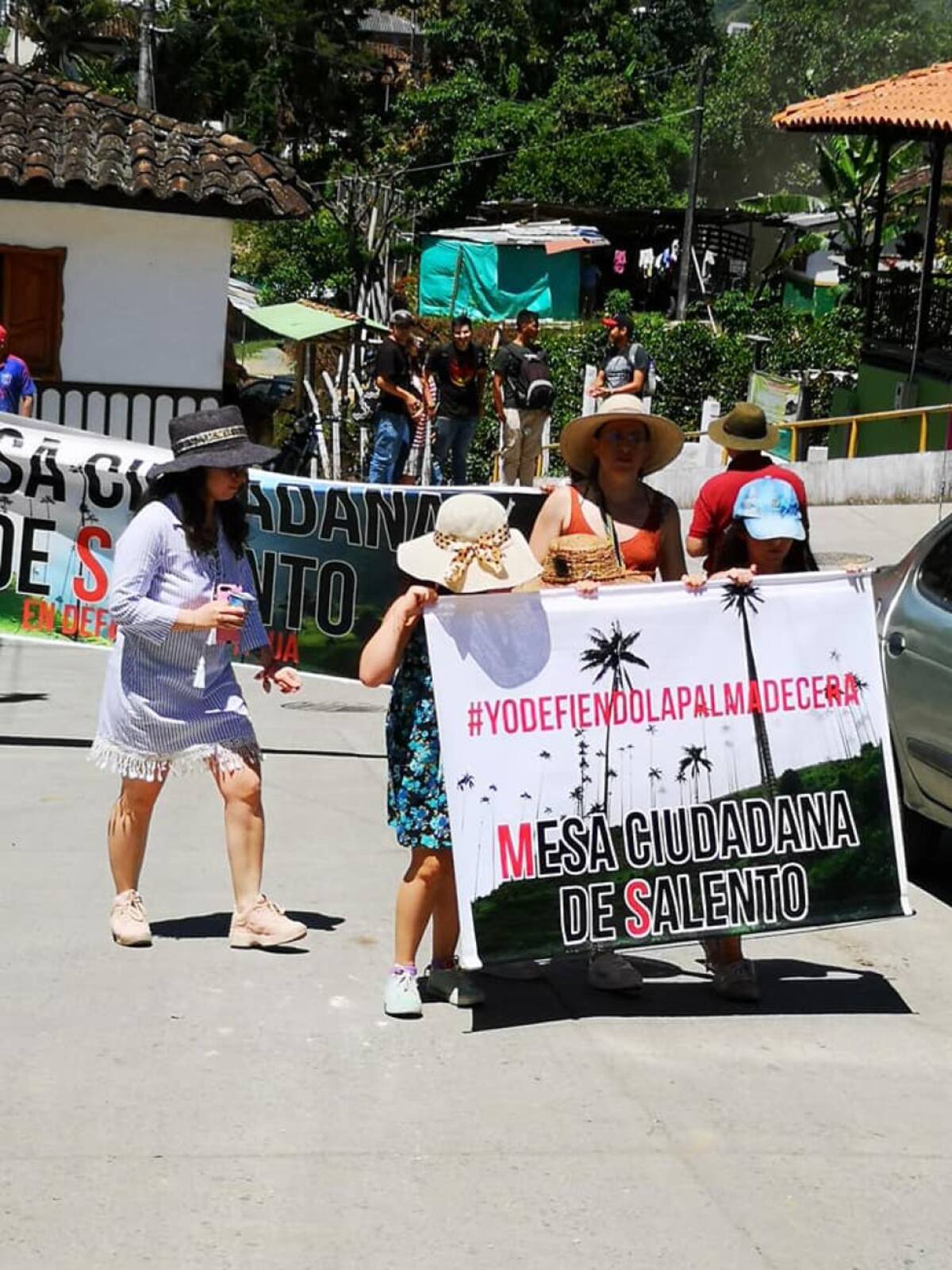Las calles de salento y la marcha contra la mega minería