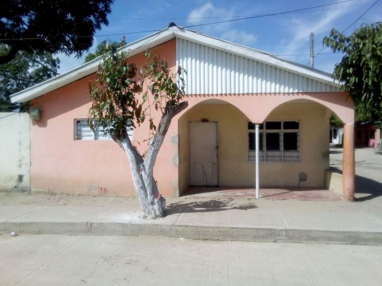 Residencia en el Municipio de Ponedera donde fue asesinado un hombre en una riña.