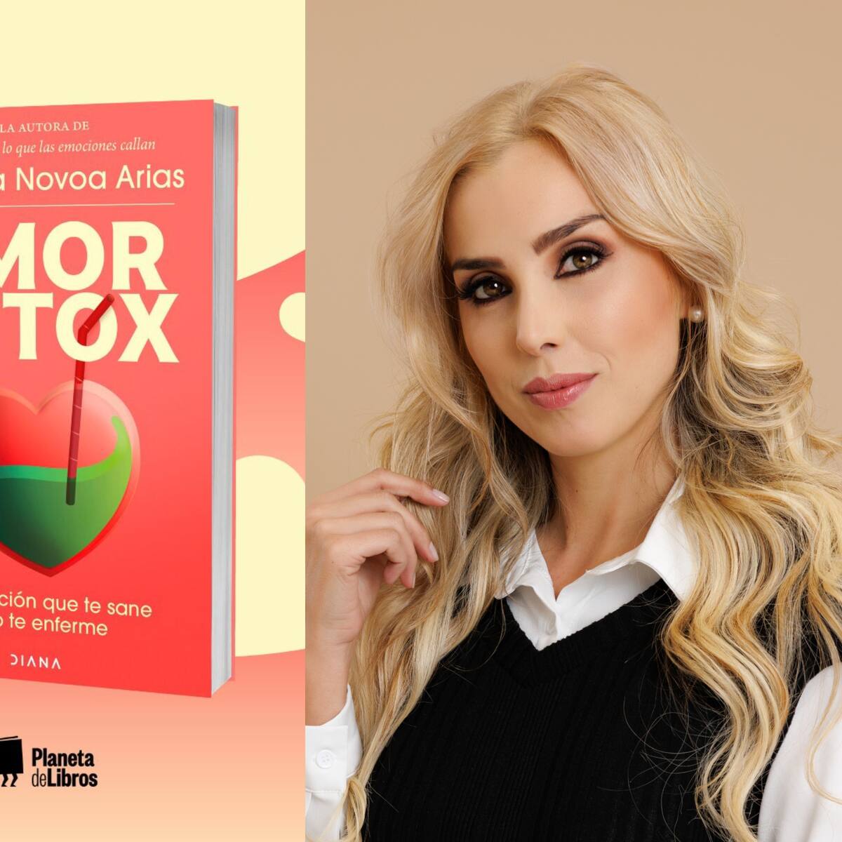 ‘Amor detox’, el nuevo libro de Carolina Novoa, será lanzado este martes 17 de septiembre