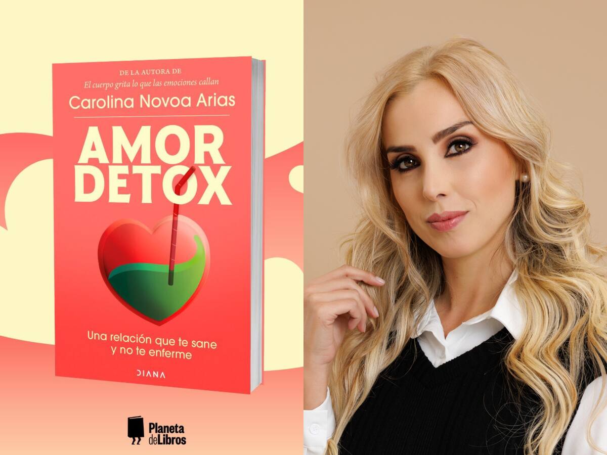 ‘Amor detox’, el nuevo libro de Carolina Novoa, será lanzado este martes 17 de septiembre