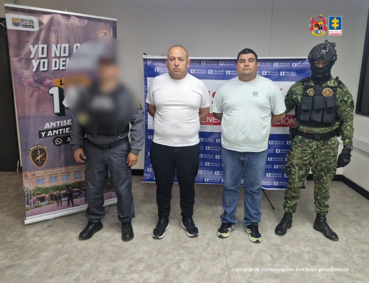 Capturan siete oficiales del Ejercito en Ocaña / Foto Fiscalía