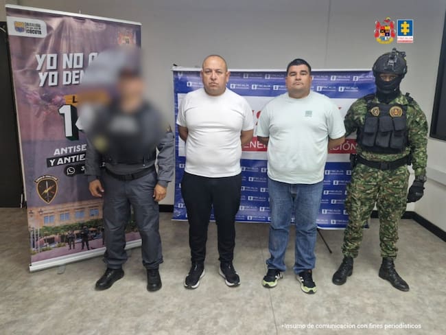 Capturan siete oficiales del Ejercito en Ocaña / Foto Fiscalía