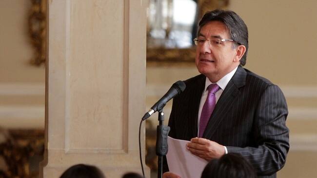 Néstor Humberto Martínez, fiscal general de la Nación. Foto: Colprensa/Juan Páez