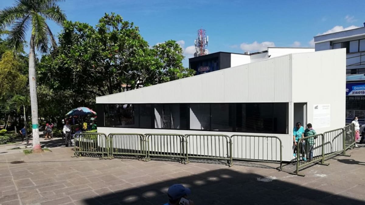 Ordenan retirar casa modelo de HG del parque de Piedecuesta