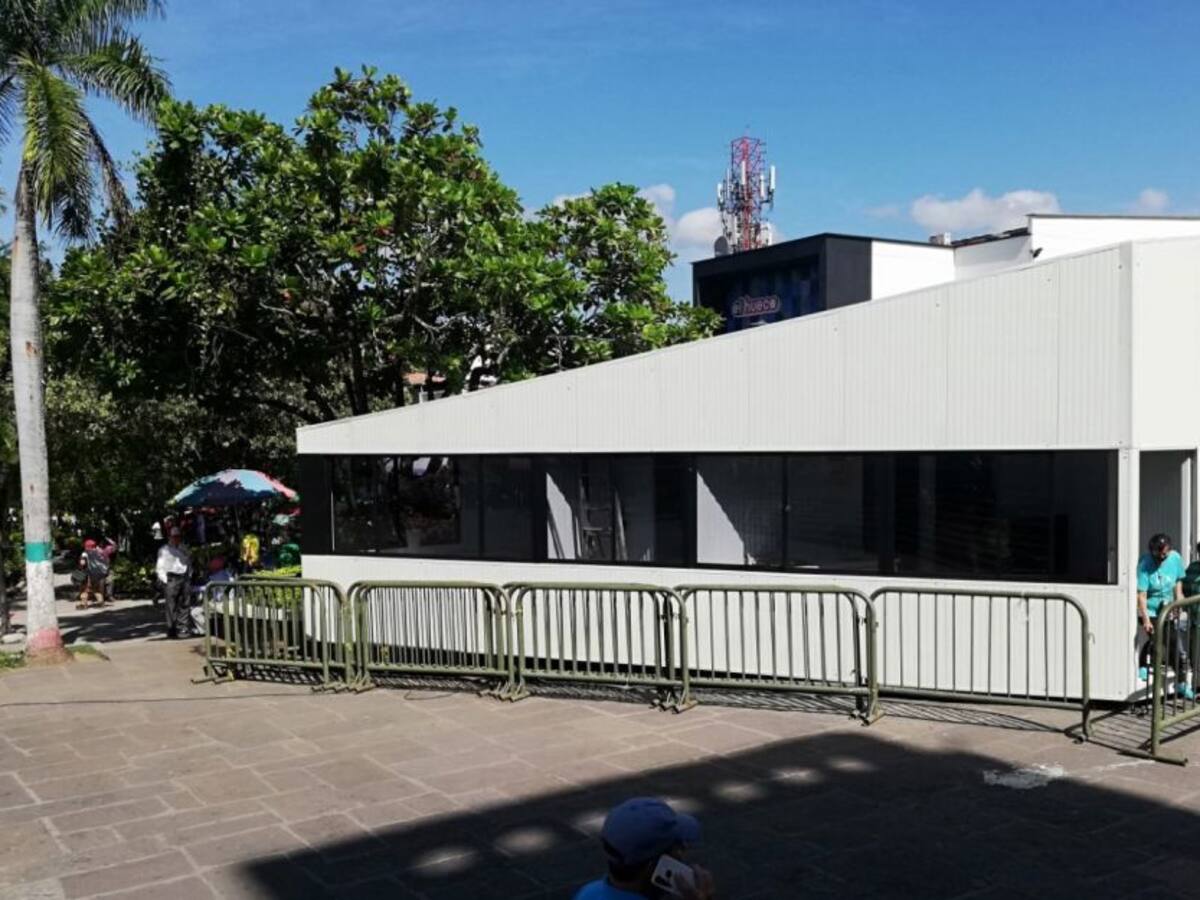 Ordenan retirar casa modelo de HG del parque de Piedecuesta