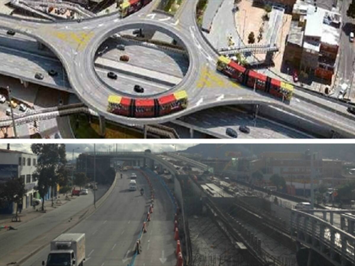 Conozca la glorieta de la NQS con Calle 6, que se entrega este mes