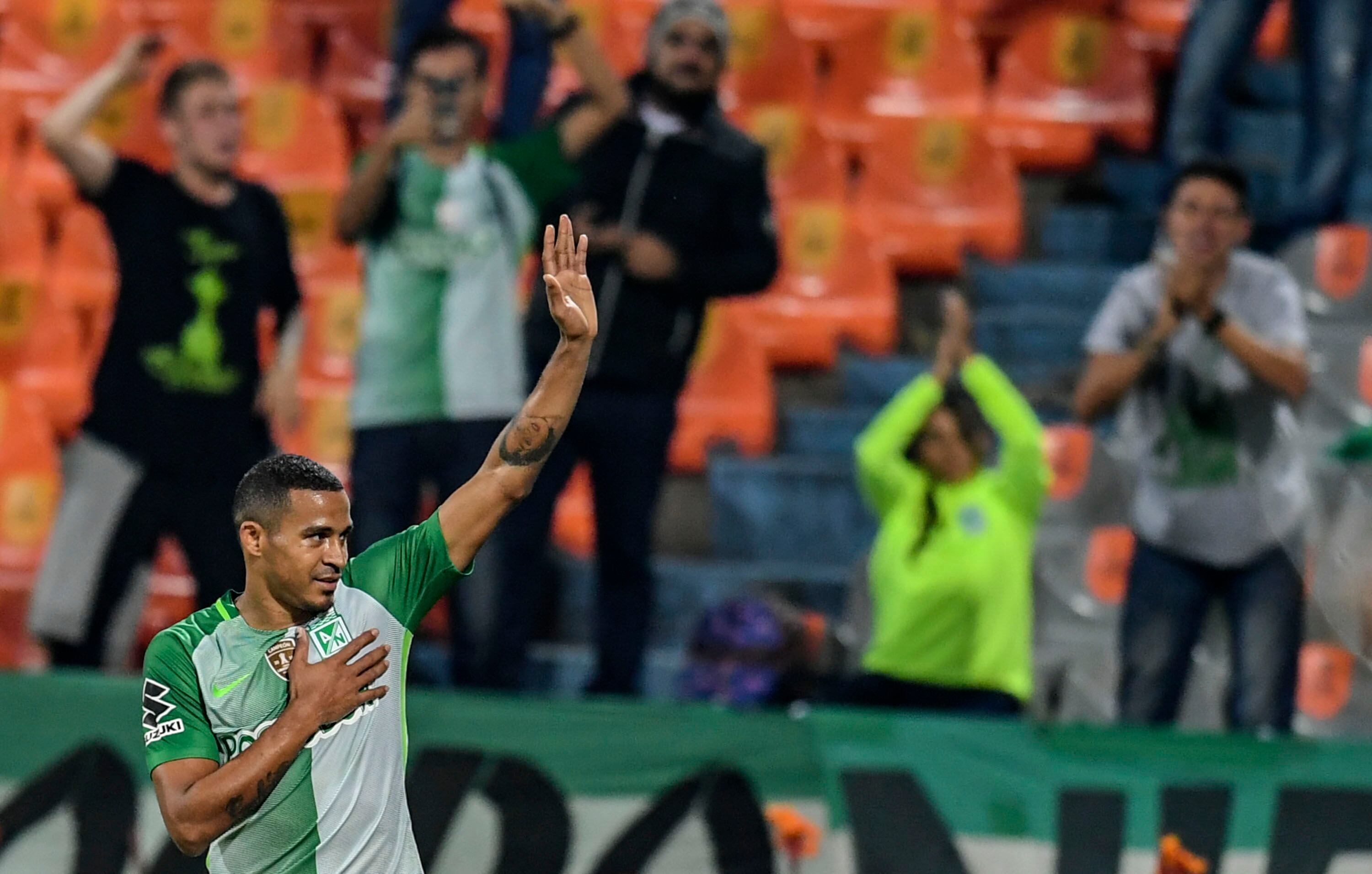 Macnelly Torres en su etapa como jugador de Nacional. (ACOSTA/AFP via Getty Images)