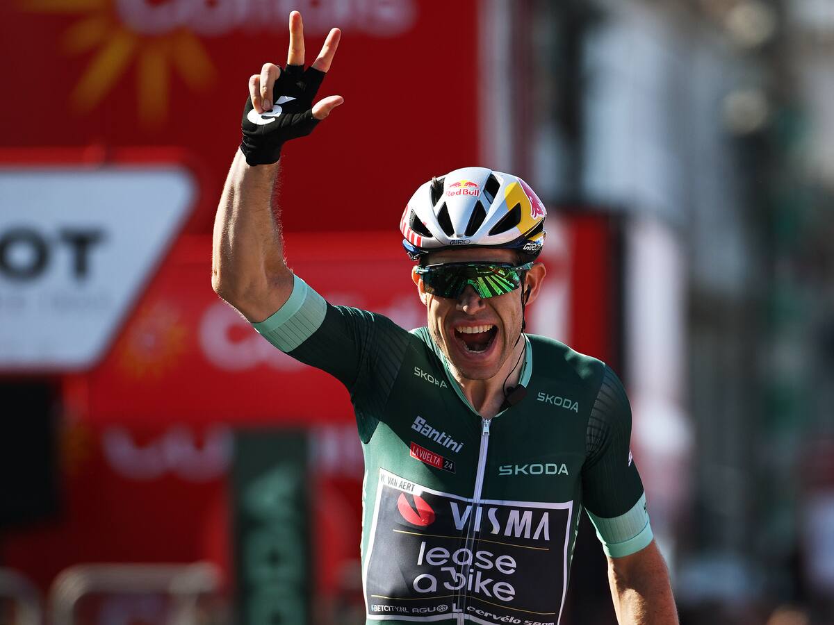 Wout Van Aert gana la décima etapa de la Vuelta a España: todo sigue igual en la general