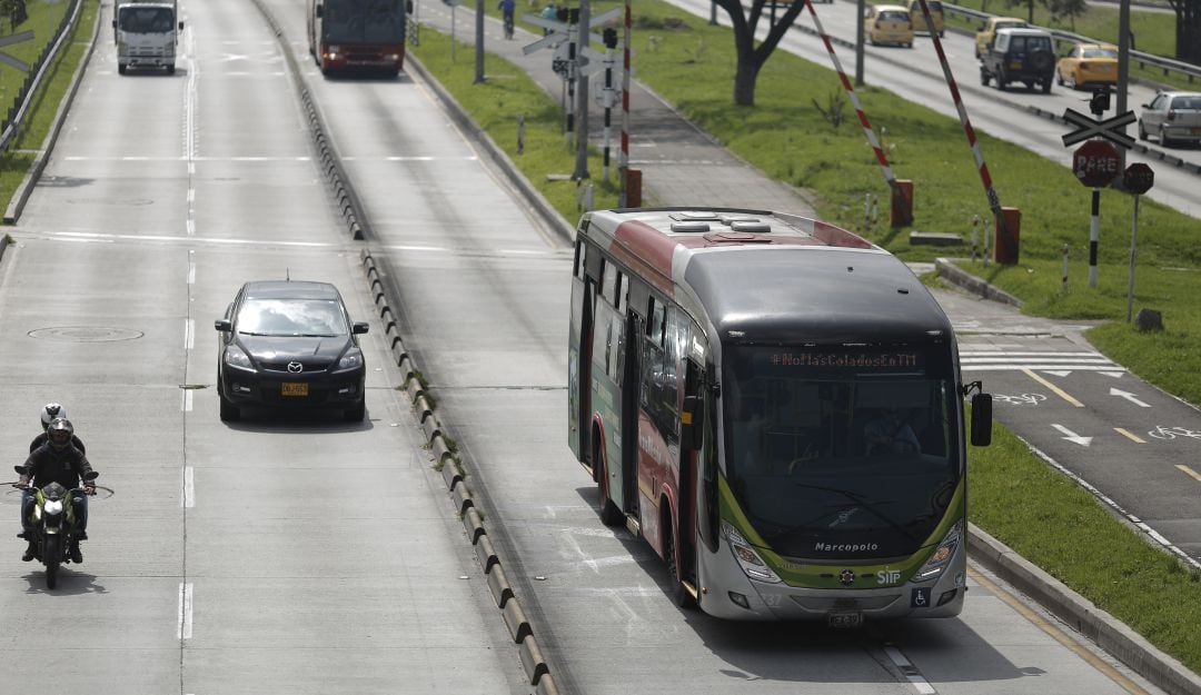 TransMilenio.