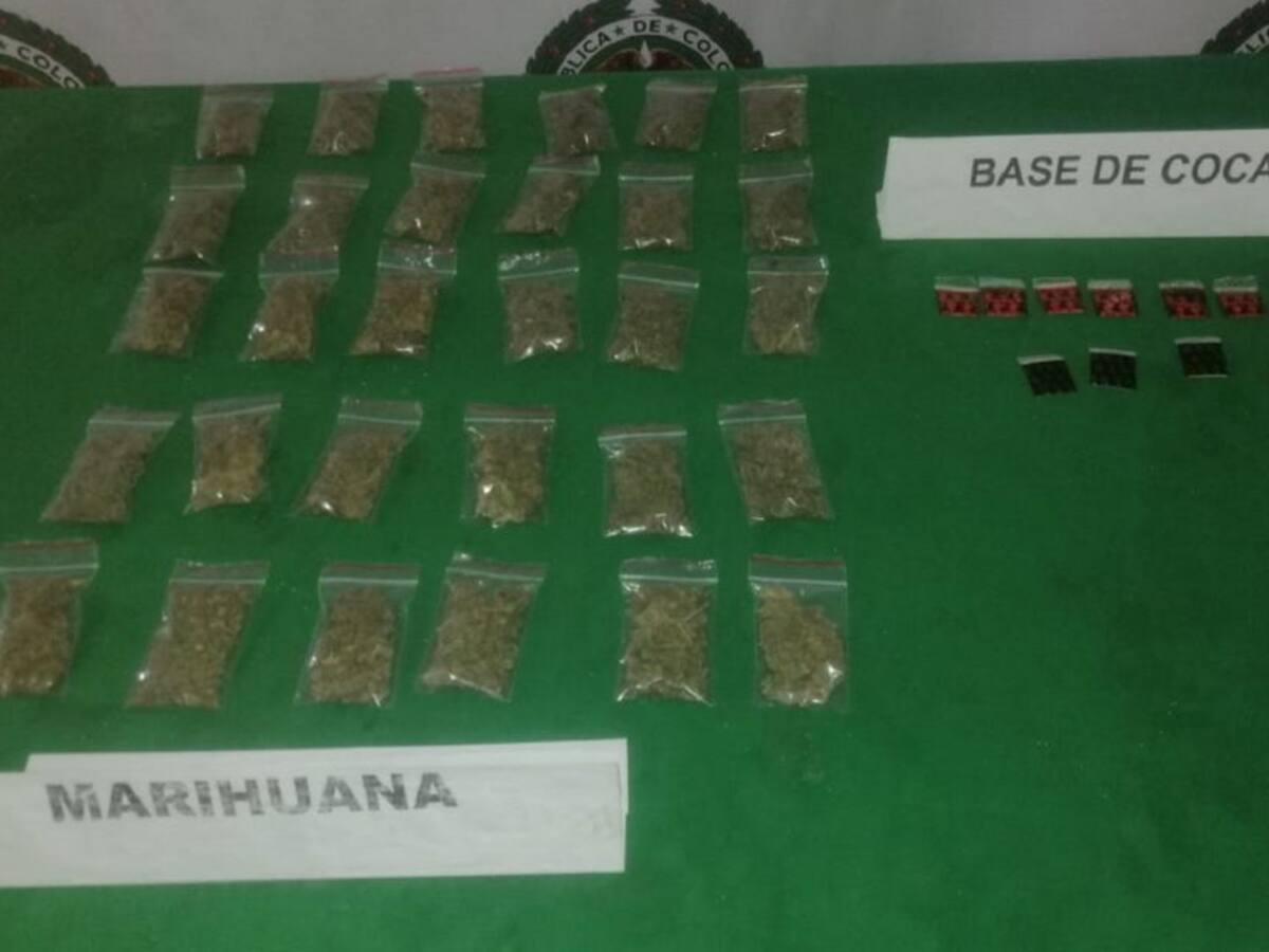 Capturado por tráfico de estupefacientes en zona rural de Manizales