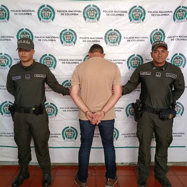 Capturado en Arboletes por presunta estafa y hurto- foto policía Urabá