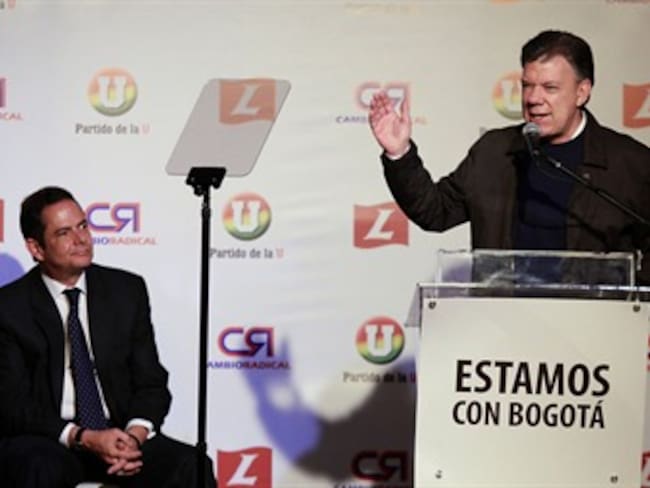 Santos y Vargas Lleras firmaron el Gran Pacto de Bogotá