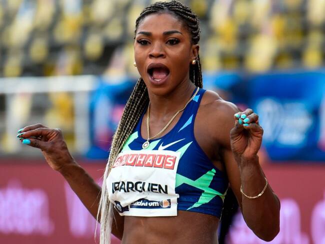 Caterine Ibargüen, deportista colombiana.