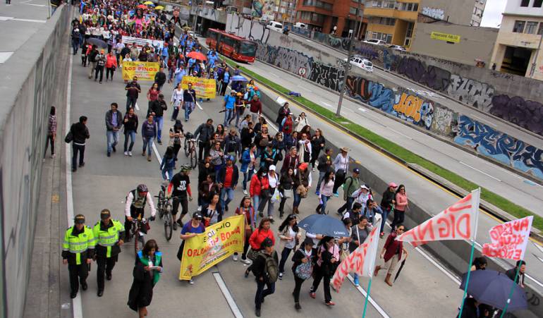 Movilización de Maestros