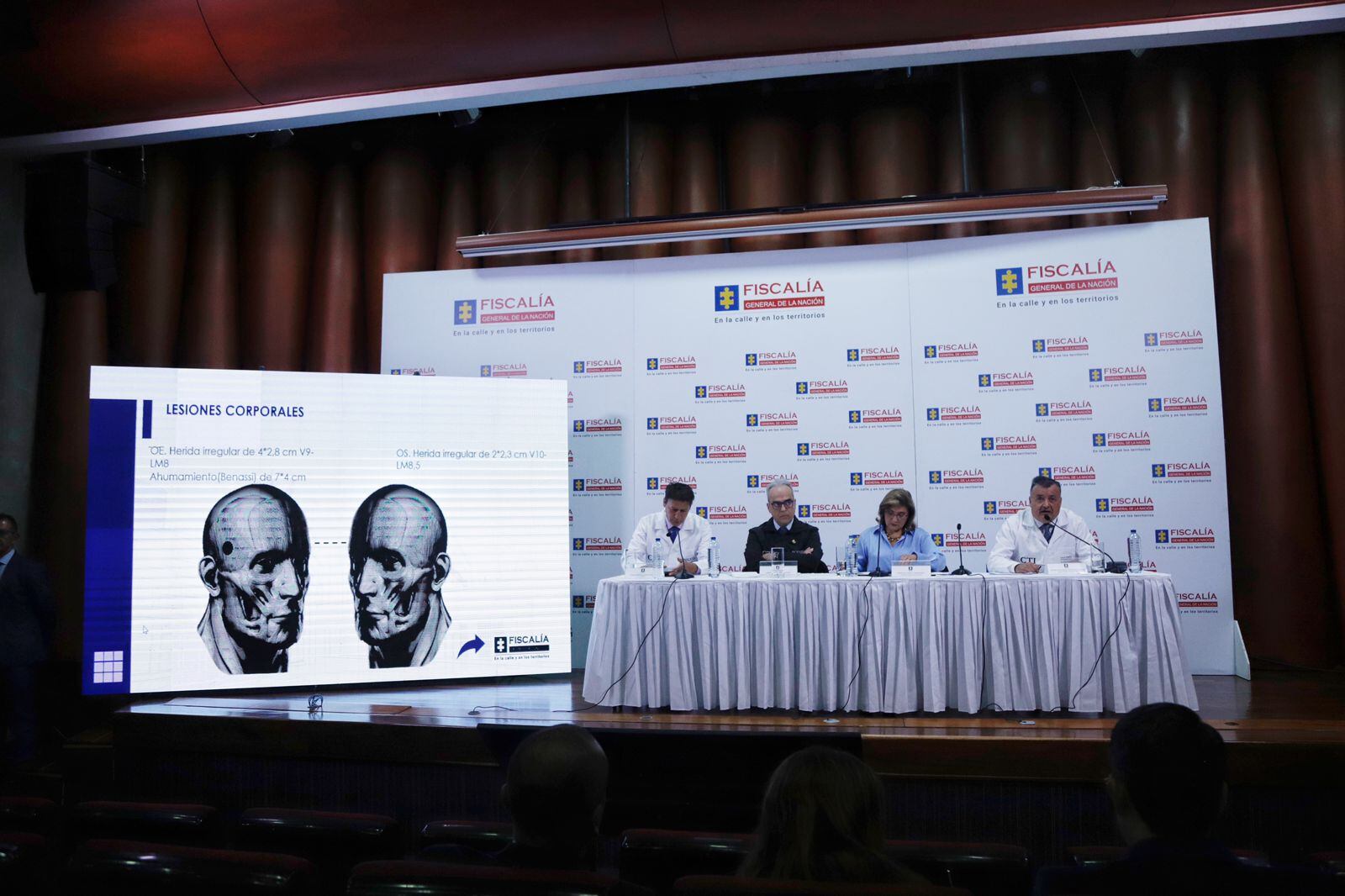 Fiscalía General de la Nación dio a conocer los resultados de la investigación por la muerte del teniente coronel de la Policía Óscar Dávila. Foto: Fiscalía