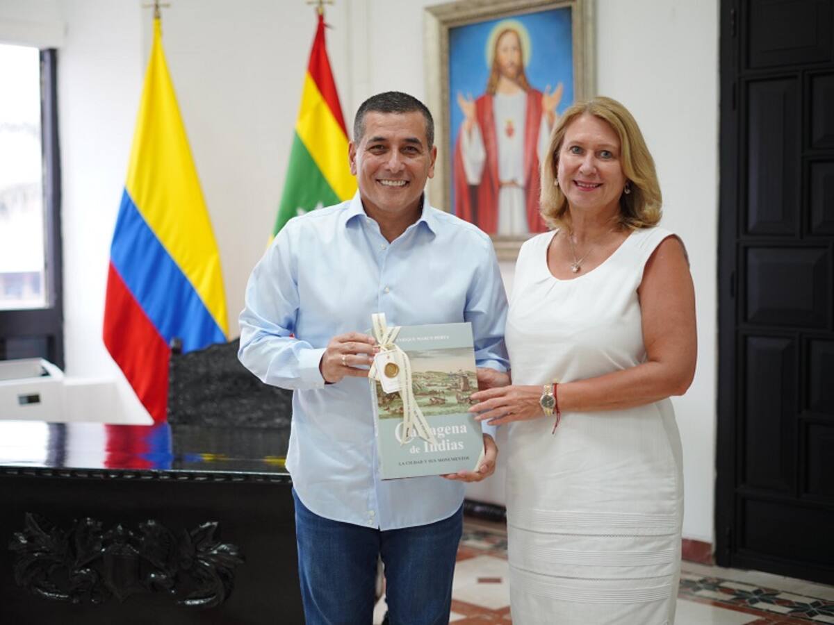 Alcalde de Cartagena busca fortalecer seguridad, cultura y turismo con Embajada de Hungría