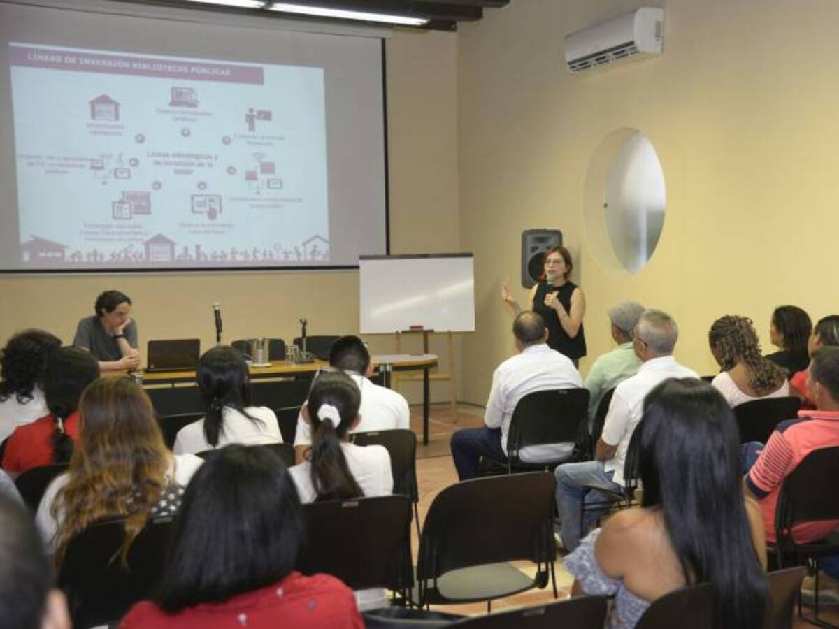 Biblioteca Nacional de Colombia capacita bibliotecarios de Cartagena