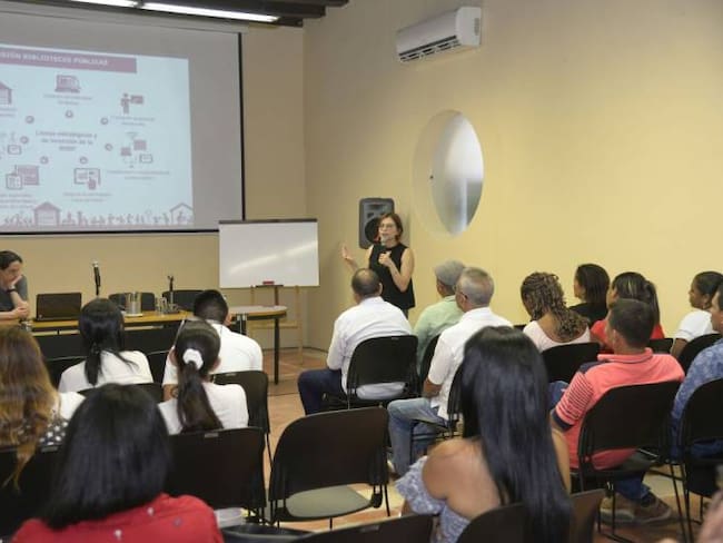 Biblioteca Nacional de Colombia capacita bibliotecarios de Cartagena