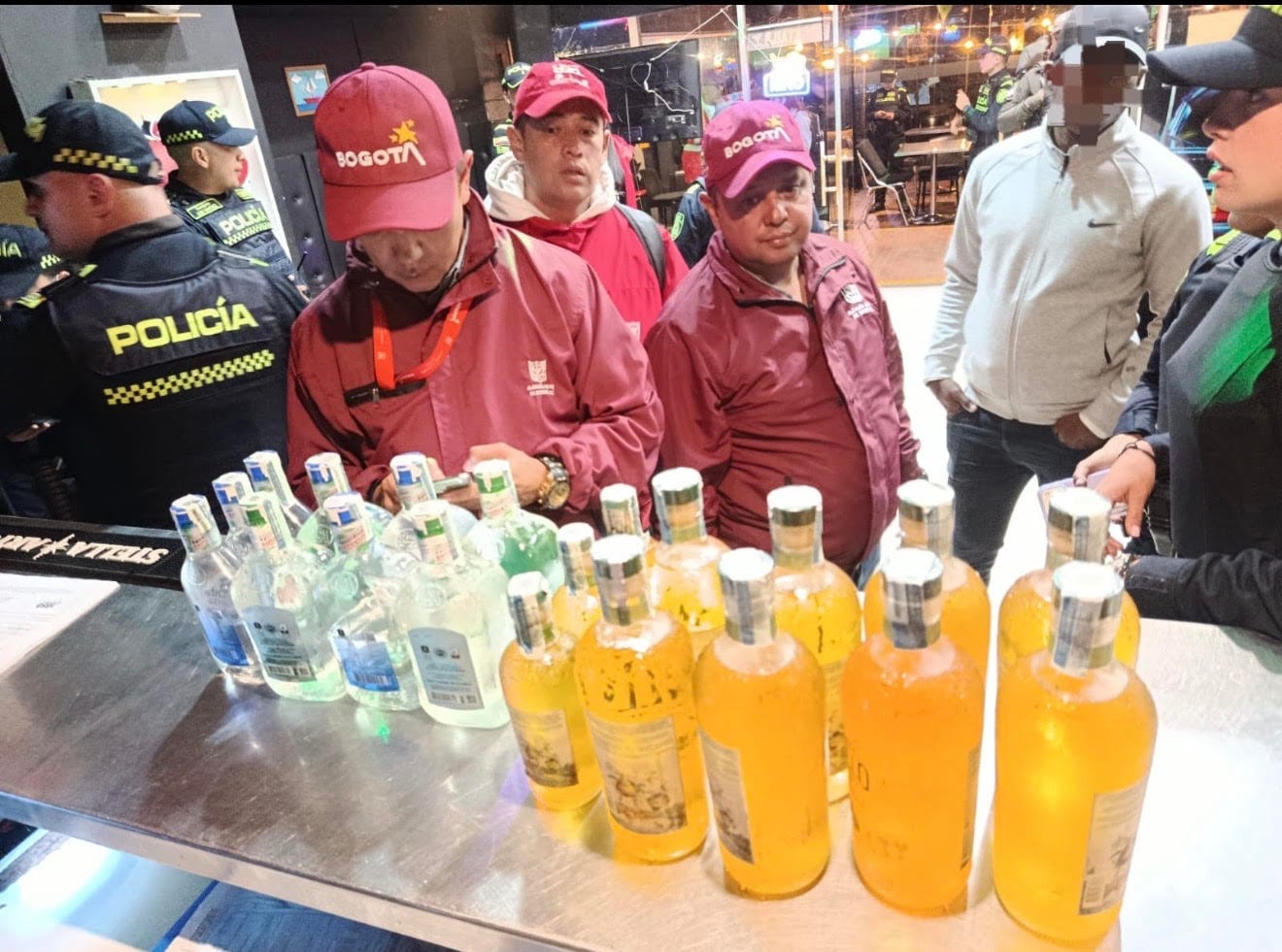 Operativo interinstitucional contra el homicidio y el microtráfico en la localidad de Engativá, las autoridades lideras por la Secretaria de Seguridad