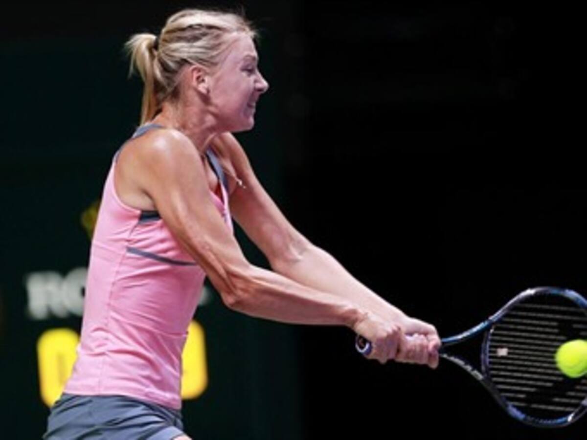 Sharapova logró su segunda victoria en el Masters Femenino de Estambul