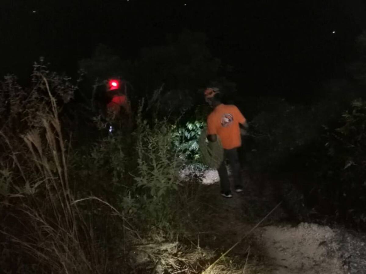 Vehículo cayó a un abismo en zona rural del municipio de El Pital