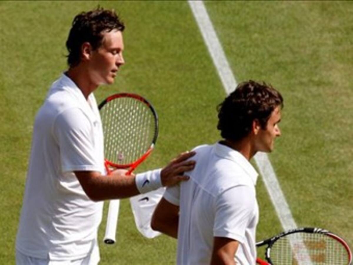 Roger Federer cae en cuartos de Wimbledon