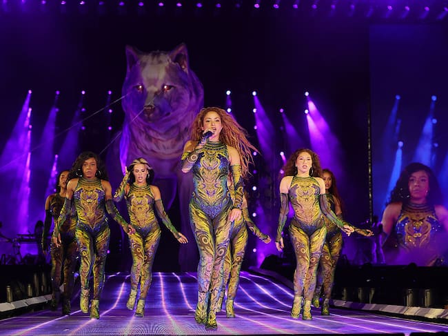 Shakira en Copacabana, Brasil. Foto: Getty Images.