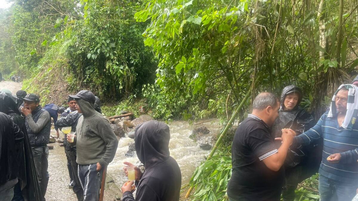 Hombre desaparece tras ser arrastrado por creciente de quebrada en San Agustín