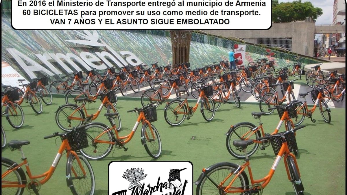 Informe bicicletas en Armenia
