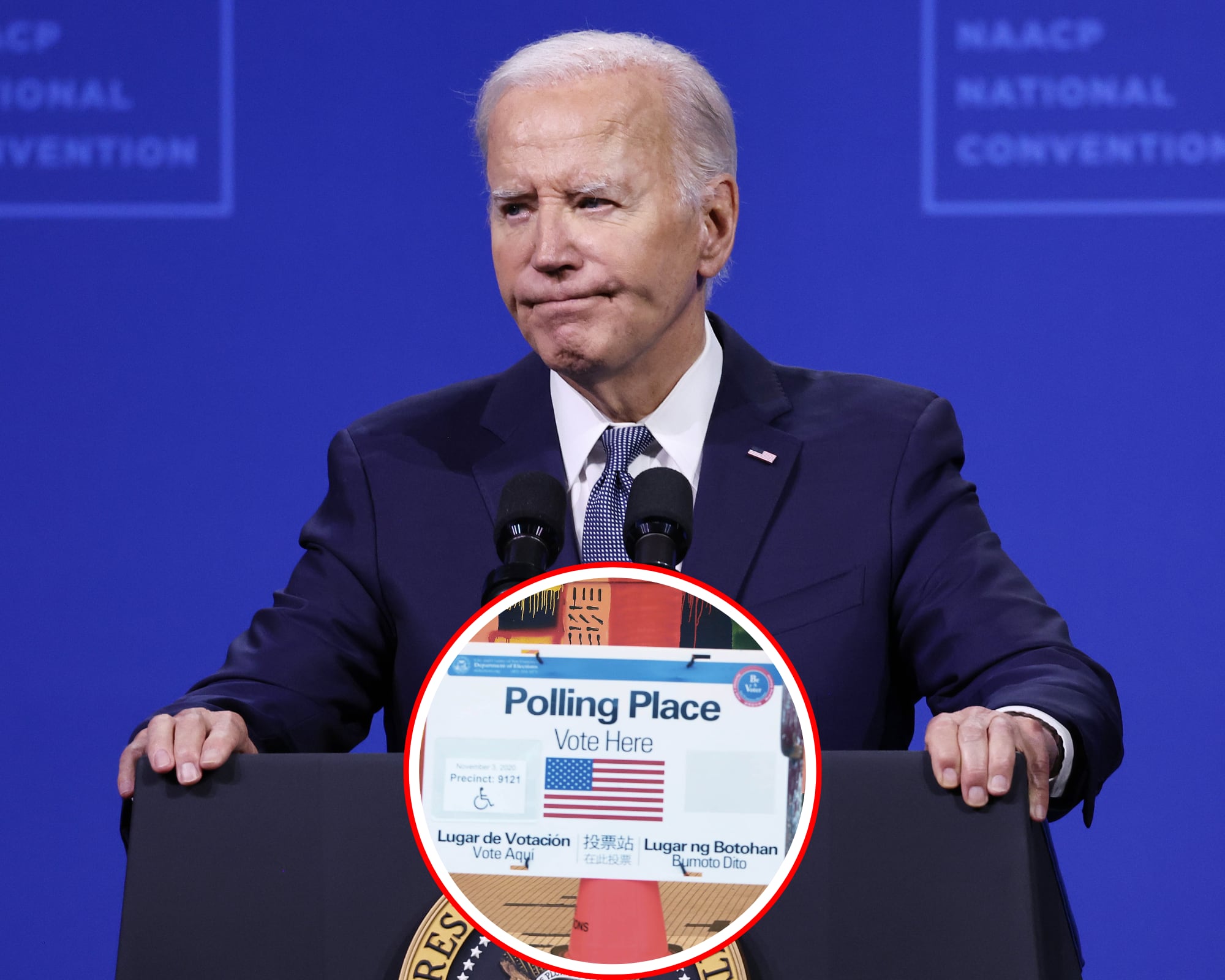 Mientras Kamala Harris suma el respaldo de más demócratas, el presidente Joe Biden hablará ante la nación sobre su decisión de apartarse de la campaña de reelección.
(Foto: Caracol Radio / Getty)