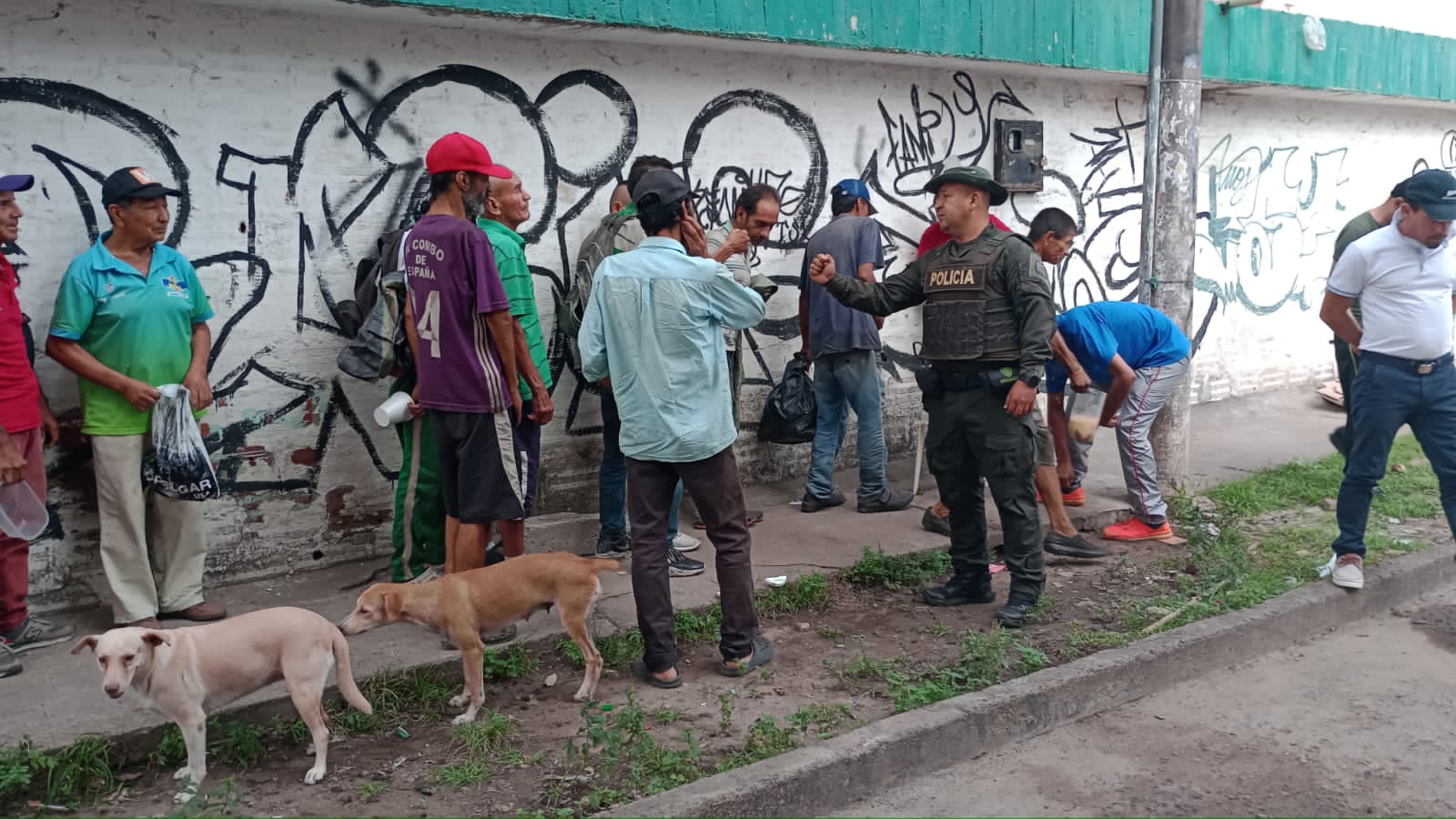 La Policía Nacional seguirá realizando estas actividades con el fin que esta población tengan un momento de bienestar, haciéndolos parte de nuestra comunidad.