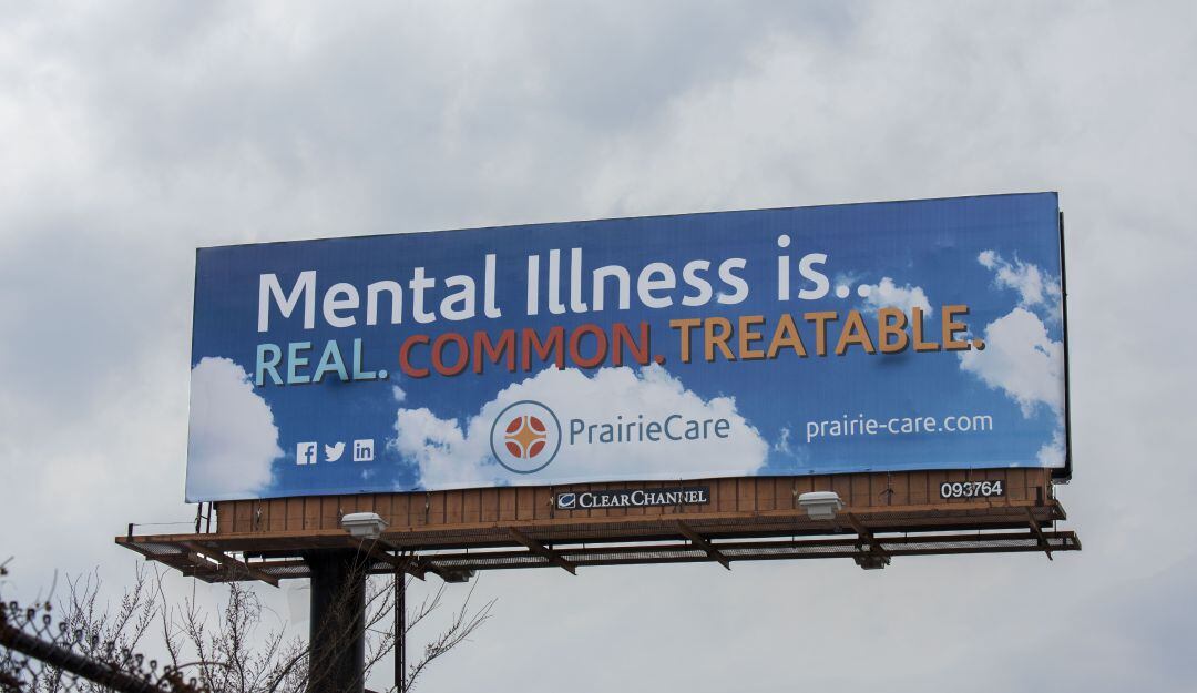 La enfermedad mental es real, común y tratable, dice valla en EE.UU.