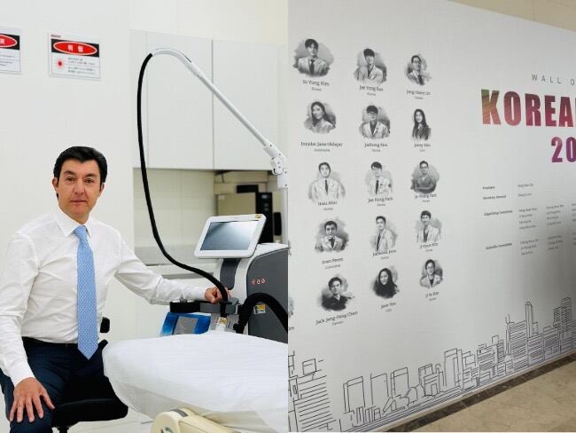 Iván Pérez, el dermatólogo colombiano orgullo en Corea
