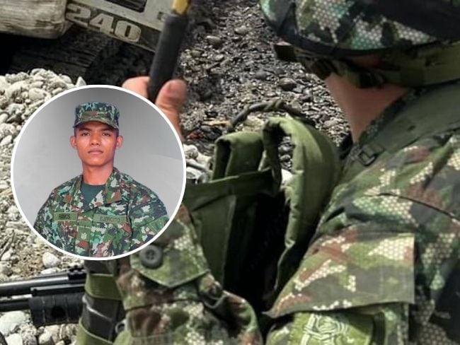 Soldado Héctor Miguel Ramos Olivera, de Chinú, Córdoba, asesinado en Norte de Santander.