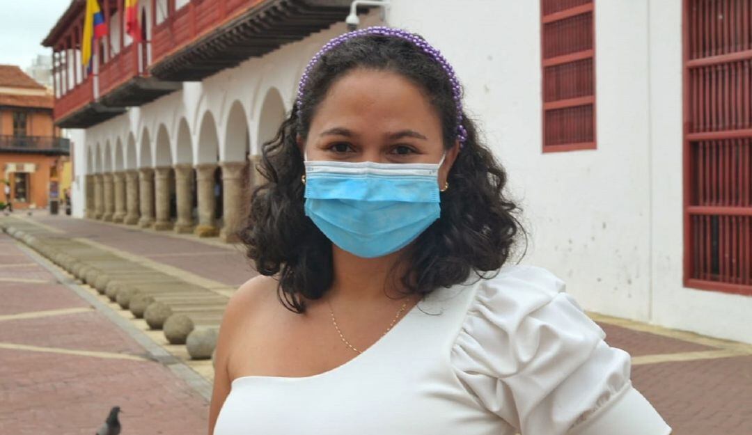La comunicadora social manifestó que trabajará por continuar con los diferentes procesos y proyectos sociales de Cartagena