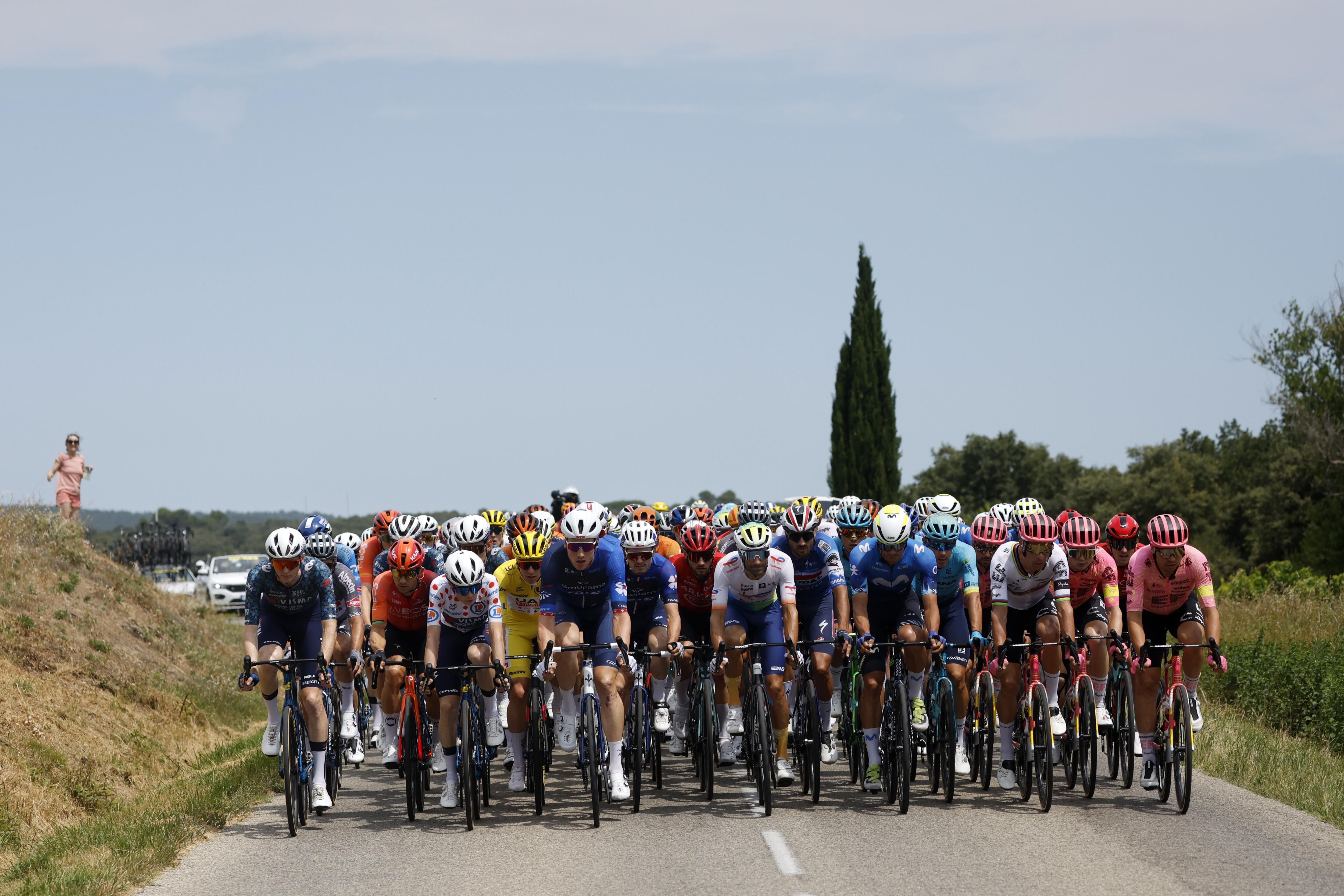 Tour de Francia 2024.  EFE/EPA/SEBASTIEN NOGIER