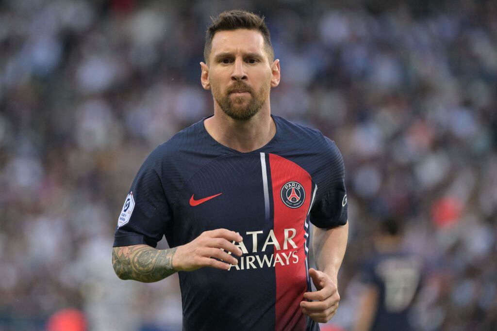 Lionel Messi en su último partido con el PSG (Photo by Alain JOCARD / AFP) (Photo by ALAIN JOCARD/AFP via Getty Images)