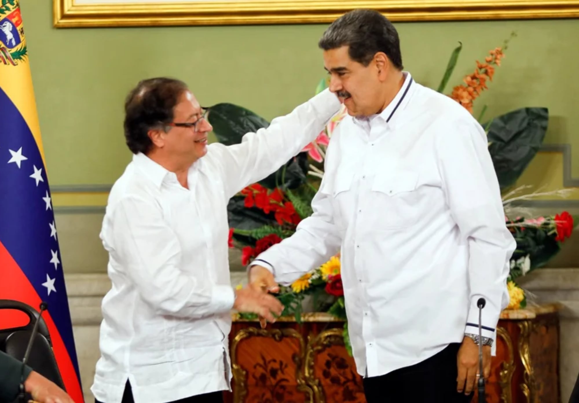 Gustavo Petro y Nicolás Maduro | Foto: AFP