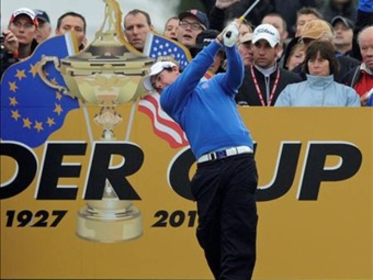 Remontada europea para un inédito lunes de individuales en la Ryder Cup de Golf
