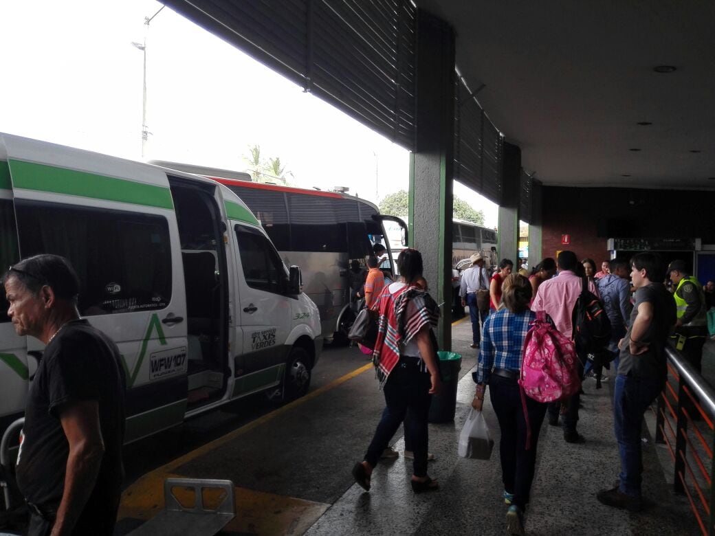 La terminal opera las 24 horas del día y cuenta con cámaras de seguridad. Foto Redes Sociales.