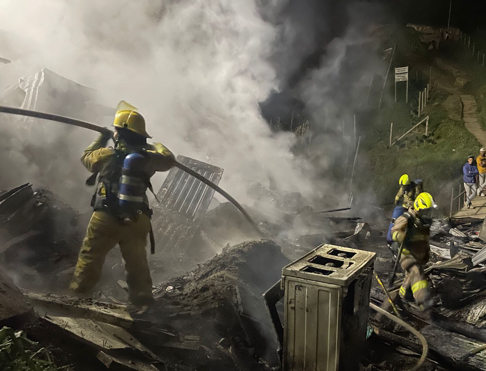 Crédito: Bomberos Manizales.