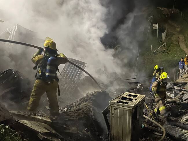 Crédito: Bomberos Manizales.